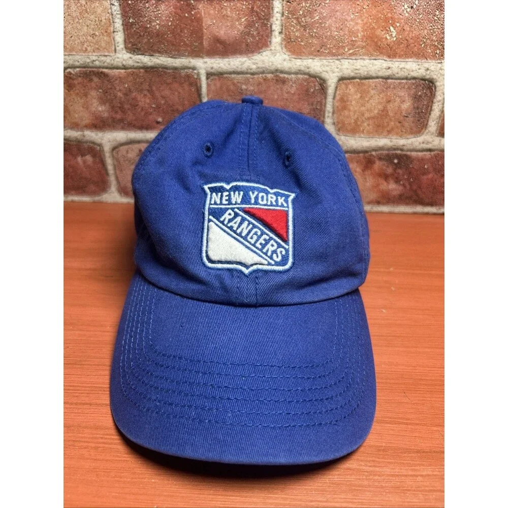 '47 Brand NHL New York Rangers Cap Fitted Hat Size Large Light Blue